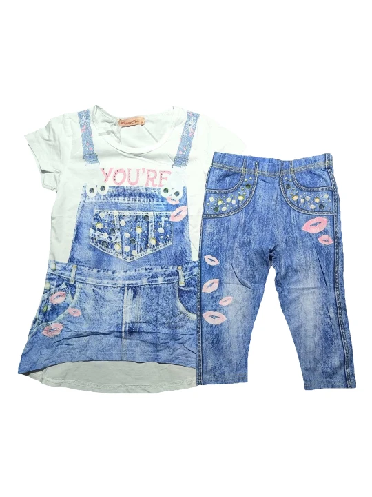 Детски летен комплект за момиче Детски летен комплект за момиче