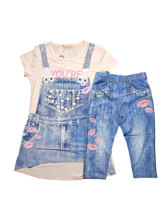 Детски летен комплект за момиче Детски летен комплект за момиче