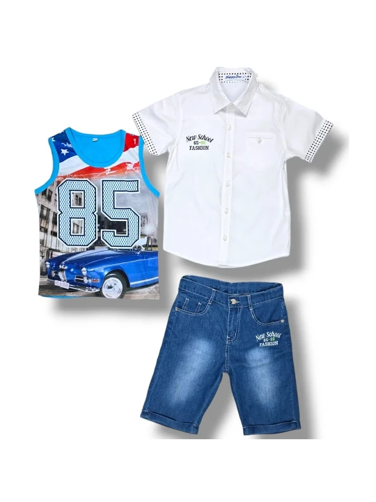 Детски летен комплект за момче Детски летен комплект за момче