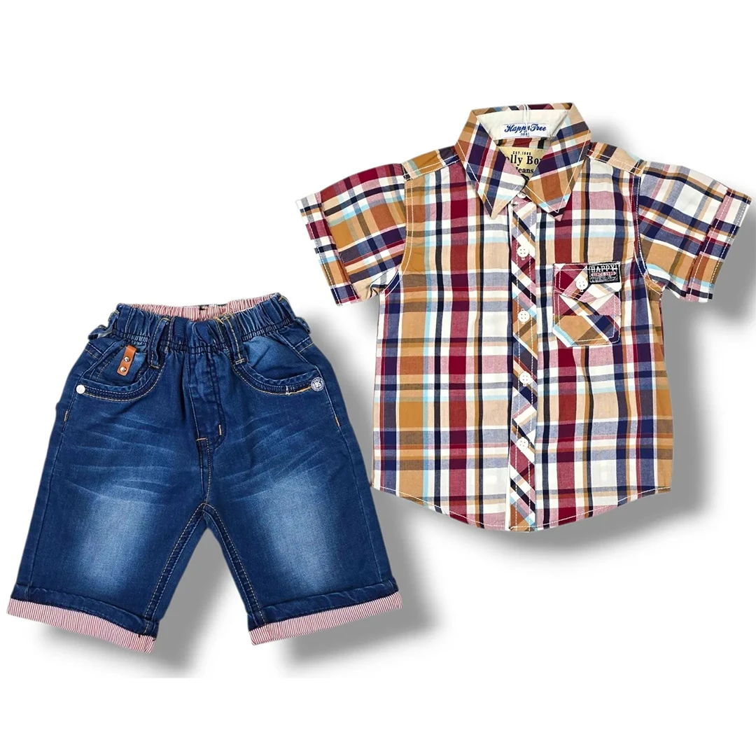 Бебешки летен комплект за момче