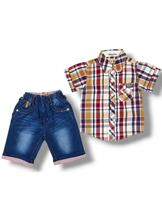 Бебешки летен комплект за момче