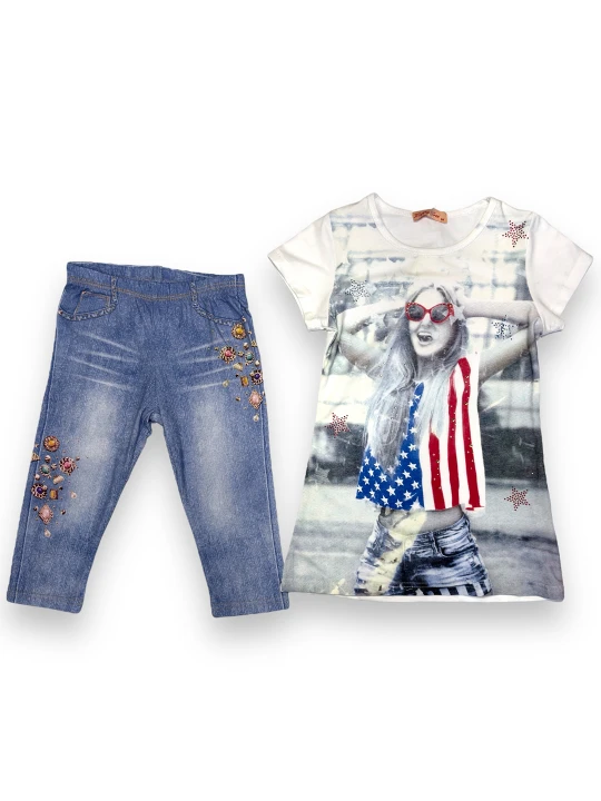 Детски летен комплект за момиче