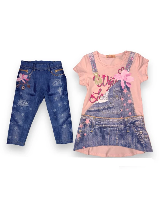 Детски летен комплект за момиче Детски летен комплект за момиче