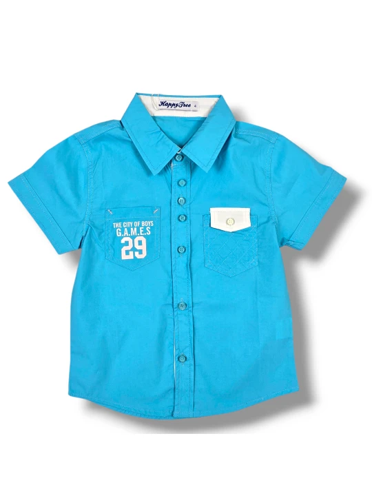 Детска лятна риза за момче Детска лятна риза за момче