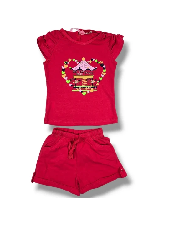 Бебешки летен комплект за момиче Бебешки летен комплект за момиче