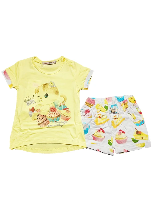 Детски летен комплект за момиче Детски летен комплект за момиче