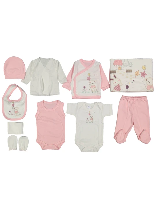 Бебешки комплект за изписване от 10 части Бебешки комплект за изписване от 10 части