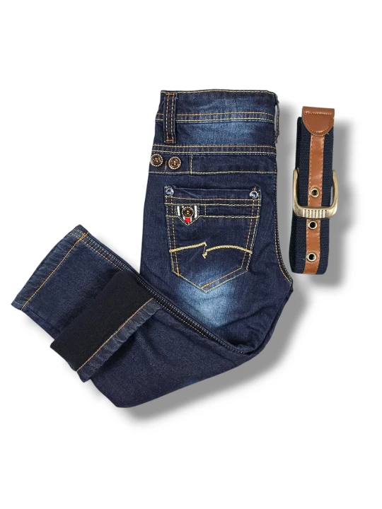 Ватирани детски дънки за момче