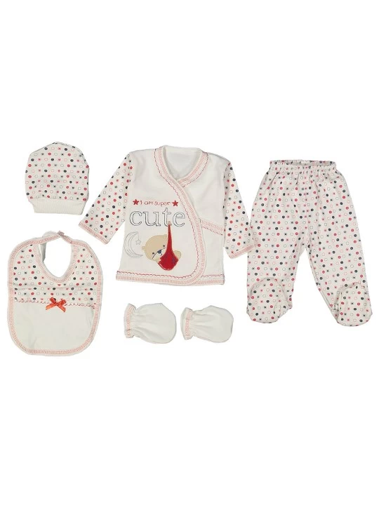 Бебешки комплект за изписване от 5 Cute Бебешки комплект за изписване от 5 Cute