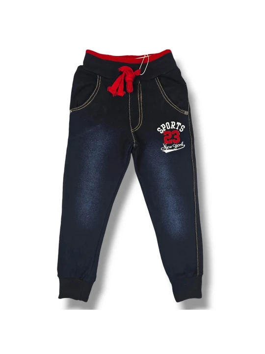 Детски дънки за момче с лека вата Детски дънки за момче с лека вата