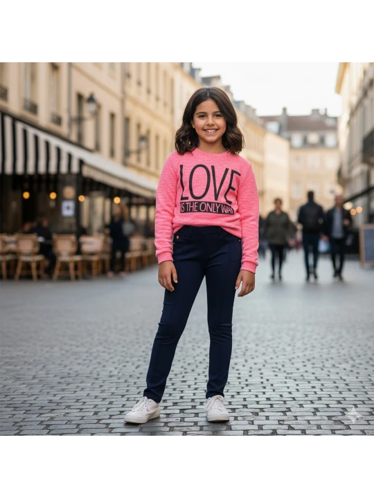 Памучен детски комплект за момиче Памучен детски комплект за момиче