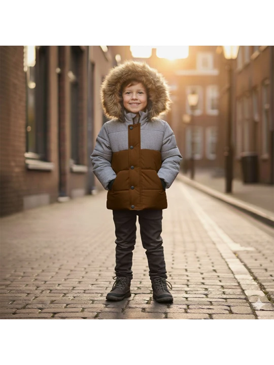 Зимно детско яке за момче Зимно детско яке за момче
