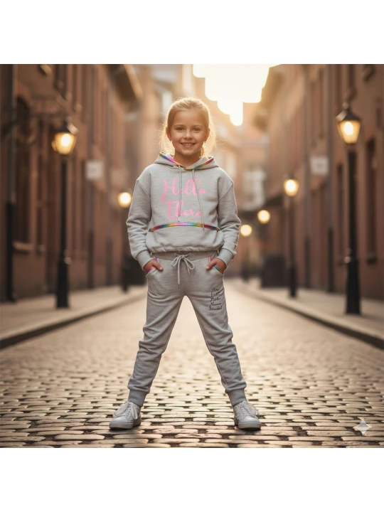 Памучен комплект за момиче Памучен комплект за момиче