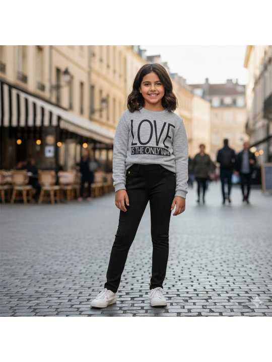 Памучен детски комплект за момиче Памучен детски комплект за момиче