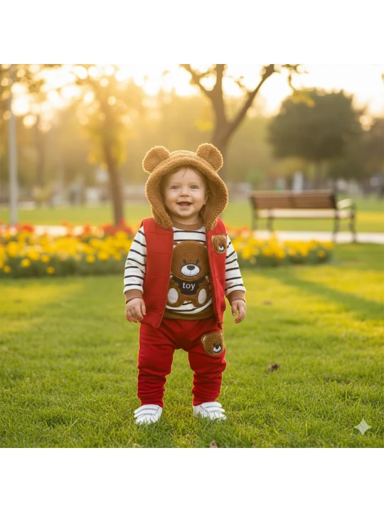 Ватиран Бебешки комплект за момче Ватиран Бебешки комплект за момче