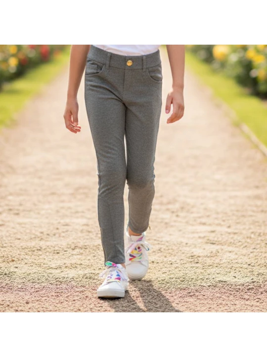 Памучен детски панталон за момиче Памучен детски панталон за момиче