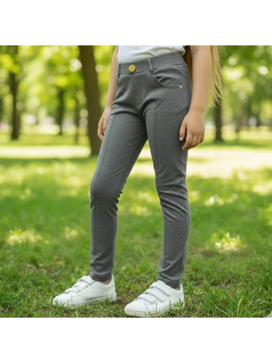 Детски панталон еластичен за момиче Детски панталон еластичен за момиче