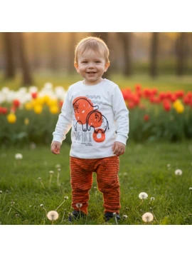 Памучен Бебешки комплект за момче