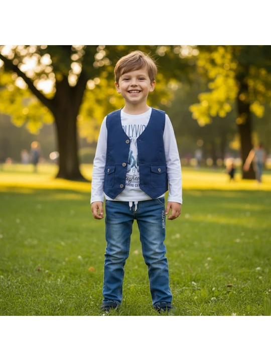 Детски комплект от 3 части за момче Детски комплект от 3 части за момче