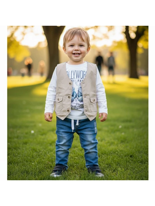 Детски комплект от 3 части за момче Детски комплект от 3 части за момче