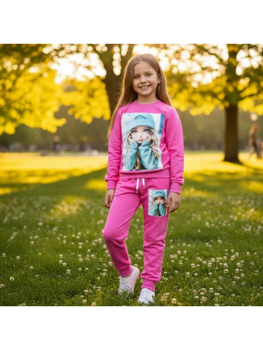 Детски екип за момиче Високо качество Детски екип за момиче Високо качество