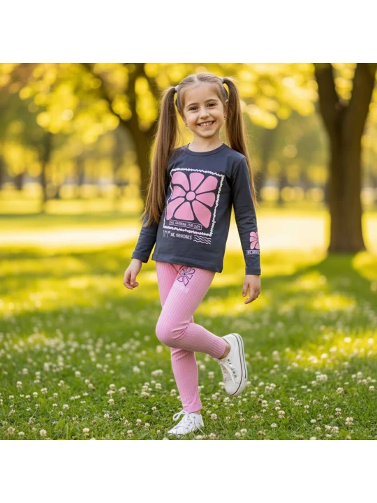 Детски екип за момиче Високо качество Детски екип за момиче Високо качество