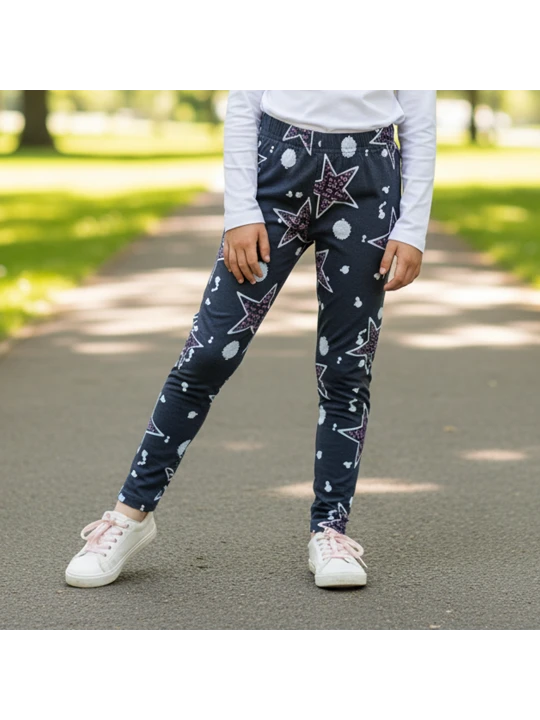 Космическо Приключение - Детски Клин със Звезден Печат за Момиче Космическо Приключение - Детски Клин със Звезден Печат за Момиче