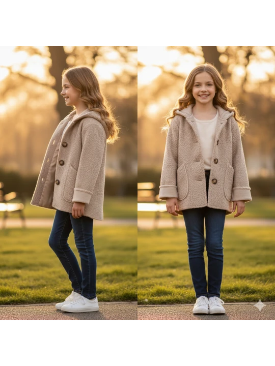 Детско есенно яке за момиче Детско есенно яке за момиче